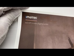 280 grammi di tela di poliestere opaco per la stampa con solvente ecologico / lattice