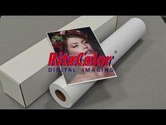 Carta fotografica lucida microporosa RC per stampa a grande formato