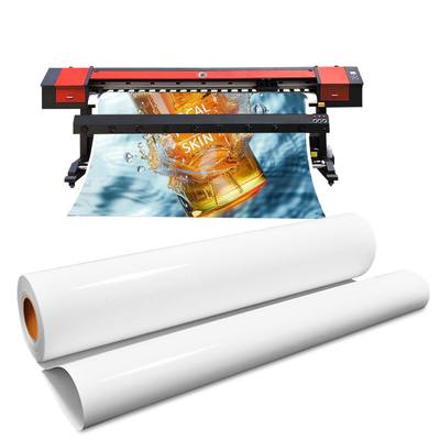 200mic Pigment Inkjet Poster Banner Polipropilene 200mic Glossy PP Roll di carta sintetica