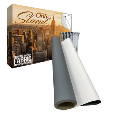 300 gm Stampa UV con solvente ecologico sfondo di tessuto Greyback rotolo standard