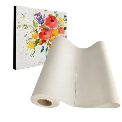 Inkjet Canvas di cotone puro / Art Cotton Canvas Matte Textured Inkjet