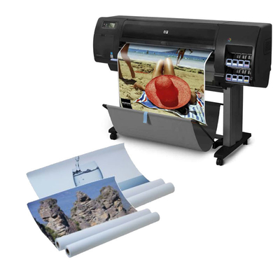 Tinta a getto Acqueo 260gm RC Luster Rollo di carta fotografica per la stampa Epson