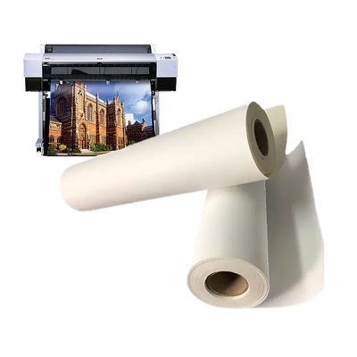 Rollo di tela di cotone a getto d'inchiostro matto acquoso allungato 360 gm