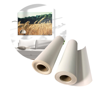 Acqueo Inkjet Matte Cotton Print Canvas Art Roll Canvas in bianco