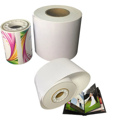 Ricoperto di resina 190 g 65 metri Minilab lucido Rollo di carta fotografica impermeabile