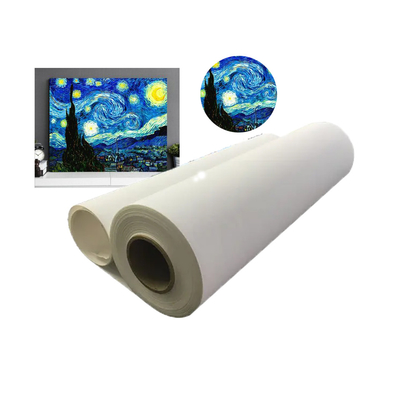 Easy Stretched Inkjet 100% Pure Cotton Art Canvas Roll per stampanti a solvente ecologico