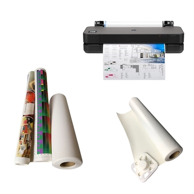 Matte Eco Solvent Printing tessuto di tela di poliestere 260gm
