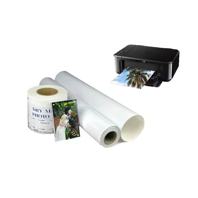 Stampa a getto d'inchiostro a secco per Minilab Paper Luster Photo Paper Roll For Minilab Printer
