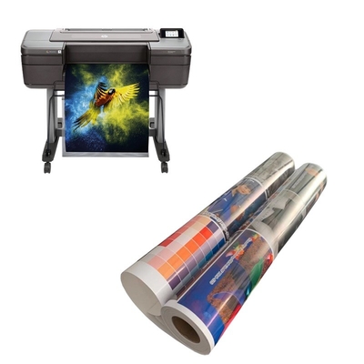 Carta fotografica rivestita di resina lucida per la stampa inkjet a grande formato