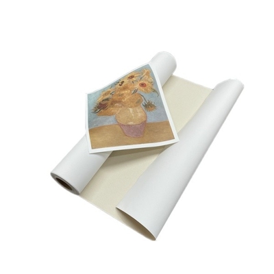 Acqueo Matto 100% di cotone Canvas Roll per la stampa a getto d'inchiostro Canvas bianco