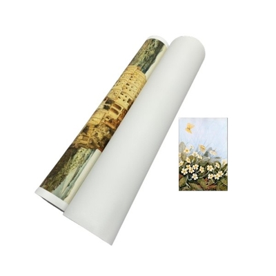 Acque resistenti 260g Matte Art Polyester Inkjet Canvas Roll per la stampa