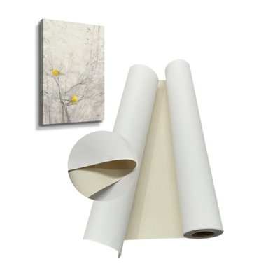 Canvas d'arte stampabile 360gm Inkjet Stampa di cotone puro Canvas Roll