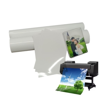 RC Glossy Photo Paper Rolls Pigment Printing Inkjet Photo Paper Roll (Roll di carta fotografica a getto d'inchiostro)