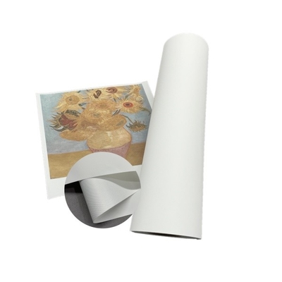 Prezzo di fabbrica Inkjet Polyester Canvas Roll 280gsm Matte Canvas per la stampa a getto d'inchiostro