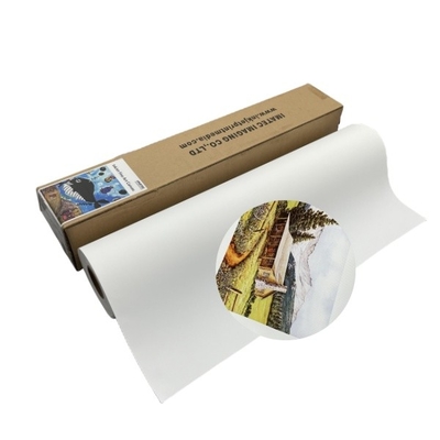 Improntabile Matte impermeabile 360 gm Policottone Inkjet Canvas Roll per pigmento/inchiostro colorante