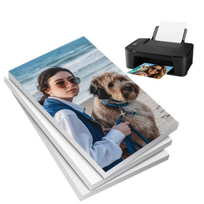 Carta a getto d'inchiostro ad alta lucentezza impermeabile 240 gm 4R/5R fogli carta fotografica