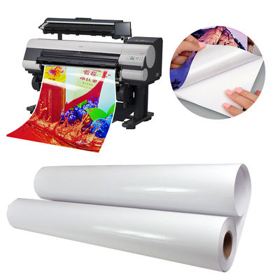 Carta fotografica lucida a getto d'inchiostro resistente all'acqua 115 gm, rivestita con calcolatore, per adesivi per etichette