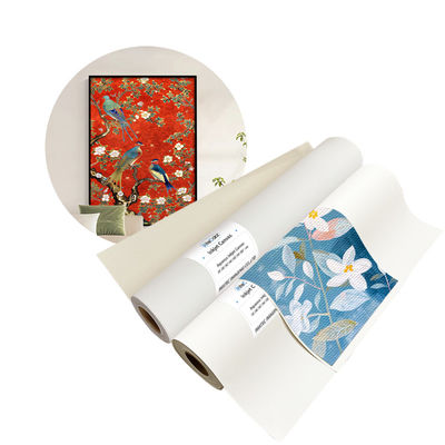 Stampa a getto d'inchiostro Polyester Glossy Art Canvas Rolls impermeabile Eco Solvent 260gm