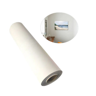 280g Matte Inkjet Polyester Canvas Rolls con rivestimento per le opere murali