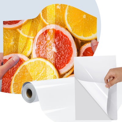 Adesivo per etichette autoadesivo impermeabile di alta qualità carta lucida 150 gm