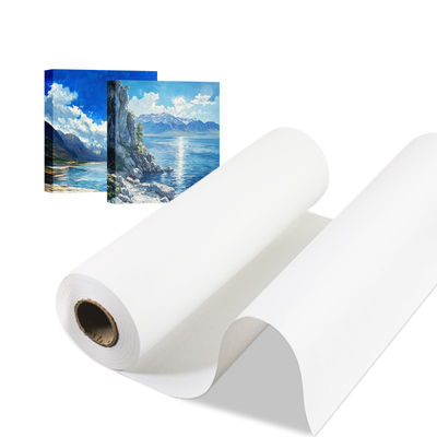 Eccellente compatibilità con solventi ecologici UV e inchiostro lattice 280g matte poliesteri canvas rolls