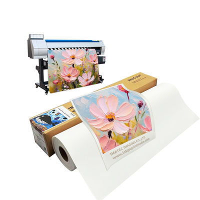 Canvas di cotone a getto d'inchiostro per la stampa di solventi ecologici e lattice 360 grammi Canvas opaco per decorazioni murali e produzione grafica