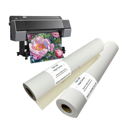 127cm 152cm Larghezza Matte 280gsm Tela di poliestere per stampante ad inchiostro a solvente ecologico