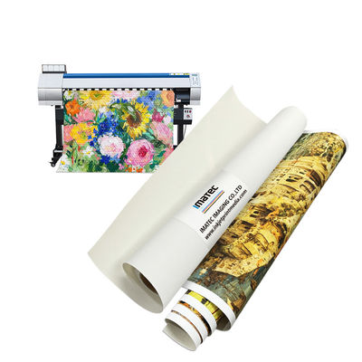 Anti-cracking e facile allungamento 420gm Wide Format Matte Inkjet Cotton Canvas for Fine Art and Photography