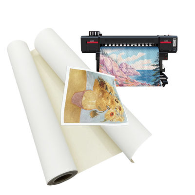 Canvas di cotone matt a getto d'inchiostro a 360 gm impermeabile e antincrespato per coloranti per pigmenti