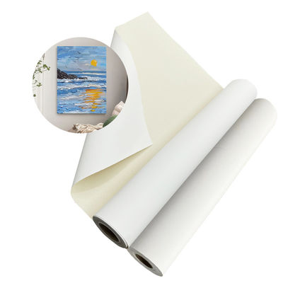 Alta Durabilità Matte Inkjet 360gm Canvas di cotone puro per decorazioni murali