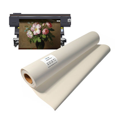Acqueo Pure Cotton Canvas Roll 360gm Acid Free Per Canon Printer