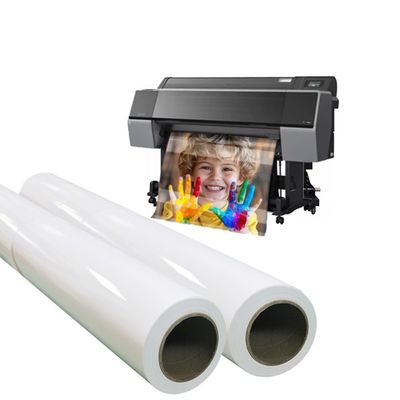 Rollo di carta fotografica RC a getto d'inchiostro 260g asciuga istantanea lucida per stampante EPSON/CANON/HP