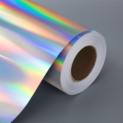 Materiale di etichetta a getto d'inchiostro a base di pigmento impermeabile 80mic PET Rainbow Self-adhesive Lable