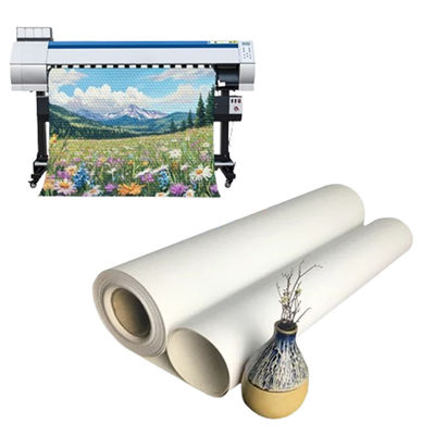 280gm Matte Polyester Inkjet Canvas Roll per Eco Solvent / Latex / UV Printing