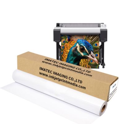 24'' 36' Largo formato Acqueo RC Satin 260gm Microporous Inkjet Photo Paper Roll per Canon Epson