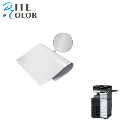 Carta satinata impermeabile per stampa digitale fronte/retro da 210 g/m² per stampanti laser Konica Minolta