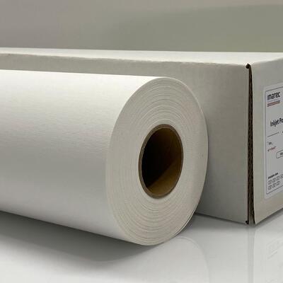 360 gm Superficie opaca Poly Cotton Inkjet Canvas Roll per pigmento inchiostri coloranti lattice stampa digitale