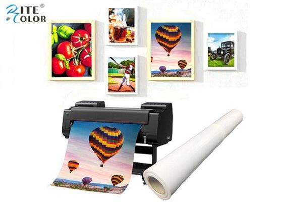 La resina del getto di inchiostro RC ha ricoperto il rotolo lucido di ampio formato della carta 190gsm della foto