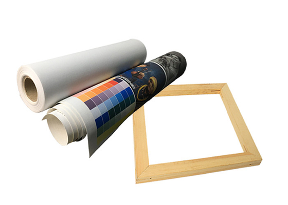 Ampio getto di inchiostro Matte Poly Cotton Canvas Roll di formato per stampa a inchiostro della tintura del pigmento