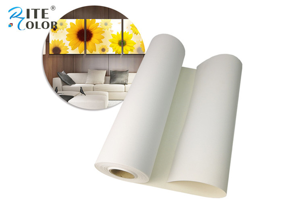 Il rotolo della tela del cotone del poliestere del getto di inchiostro ha pigmentato 360gsm Matte Acid Free